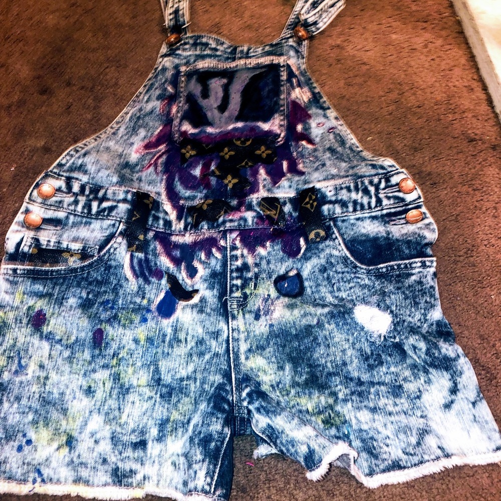 Custom jean jumper